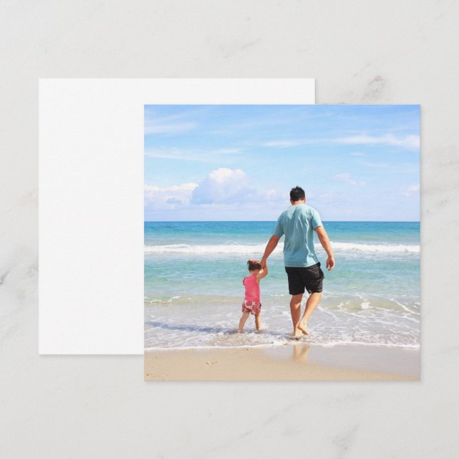 Lägg till eget foto och/eller egen text (Fram/baksida)