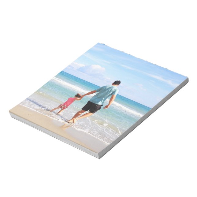 Lägg till eget foto och/eller egen text anteckningsblock (Roterad)