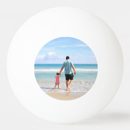 Lägg till eget foto och/eller egen text pingisboll