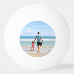 Lägg till eget foto och/eller egen text pingisboll