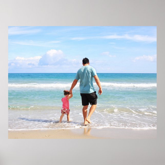 Lägg till eget foto och/eller egen text poster (Framsidan)