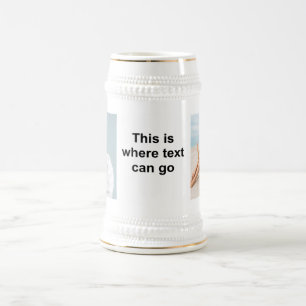 Lägg till eget foto och/eller egen text sejdel