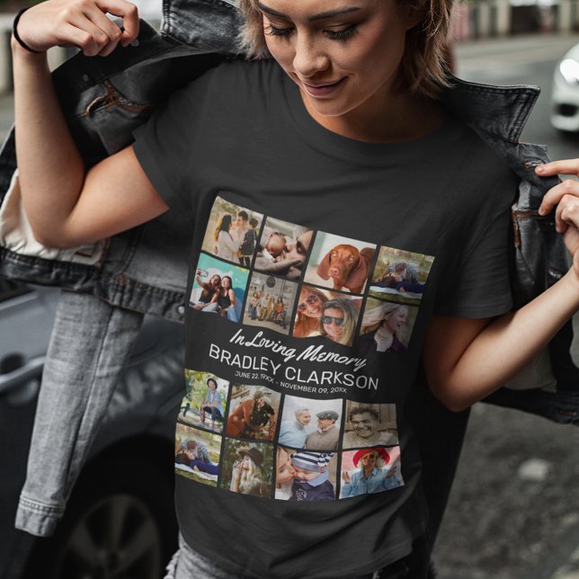 Lägg till egna foton och Personlig text T-Shirt (Skapare uppladdad)