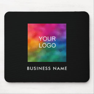 Lägg till Emblem-Logotyp för företag Musmatta