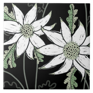 Lägg till en antydan om naturen i dina badrumsreno kakelplatta