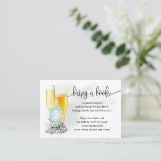 Lägg till en Bok-bubblor, Greenery Baby Shower Placeringskort