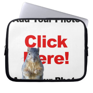 Lägg till en ekorre anpassad laptop sleeve