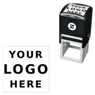Lägg till en enkel minimalistisk Logotyp för föret Självfärgande Stämpel