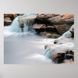Lägg till en inspirationsoffert Silky Garden Water Poster
