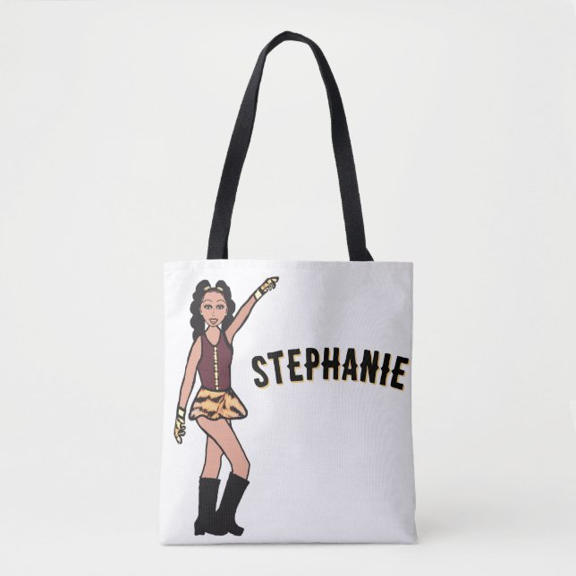 Lägg till en Namn-marktiger Stil #4 Tygkasse (Framsida)