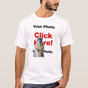 Lägg till en T-shirt med egen bild på en ekorre