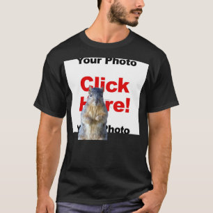Lägg till en T-shirt med egen bild på en ekorre