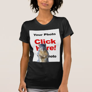 Lägg till en T-shirt med egen bild på en ekorre