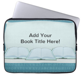 Lägg till en titel befordra Boken om detta Laptop Sleeve