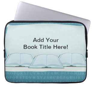 Lägg till en titel befordra Boken om detta Laptop Sleeve