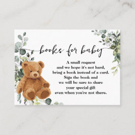 Lägg till ett Bok-boskapshållare för babykläder Placeringskort