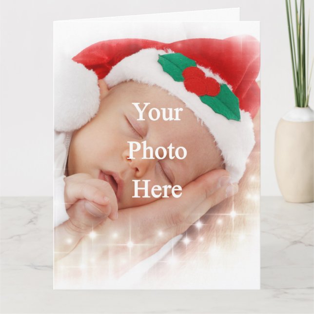 Lägg till ett eget foto kort (Framsida)