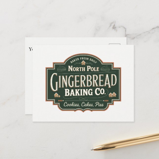 Lägg till ett meddelande om North Pole Gingertea B (Fram/Back In Situ)