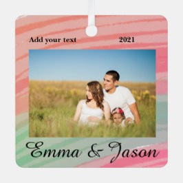 lägg till ett minsta antal bildårsfärger julgransdekoration