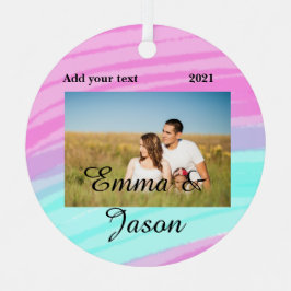 lägg till ett minsta antal bildårsfärger julgransdekoration