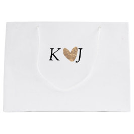 Lägg till ett par namn brev bröllop guld glitter