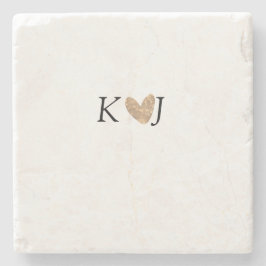 Lägg till ett par namn brev bröllop guld glitter stenunderlägg