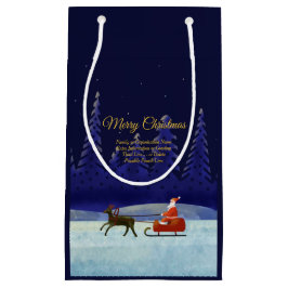 Lägg till familj / organisation namn Blå + Tomte