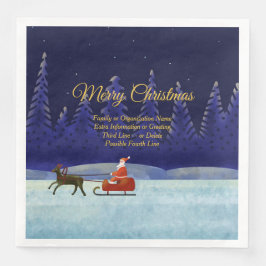 Lägg till familj/organisation Namn Blue + Santa Di Pappersservett