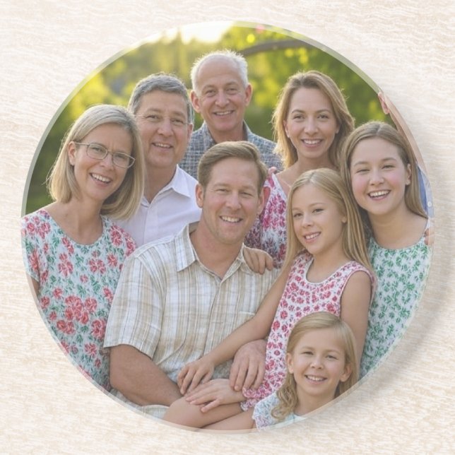 Lägg till familjerättsfoto anpassa underlägg (Framsidan)