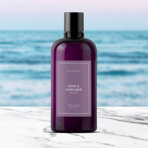 Lägg till Färg Modern produktetikett för varumärke Vinetikett