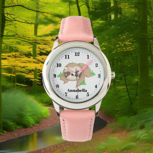 Lägg till flickor i namn i Cute Sdolt Armbandsur