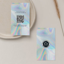 Lägg till företagets Logotyp och QR-kod, DIY Holog