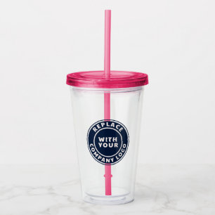 Lägg till företags- och varumärkeslogotyp Företage Take Away Mugg