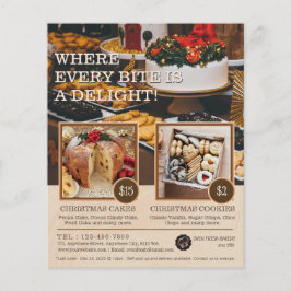 Lägg till foto Bageri Företag Promotionsblad