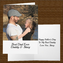 Lägg till foto Citat Namn Världens bästa pappa kor Kort