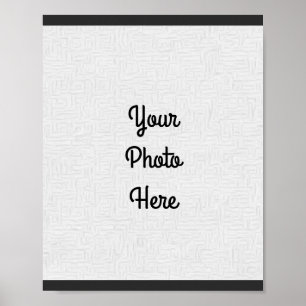 Lägg till foto/design - Poster/skriv ut Poster