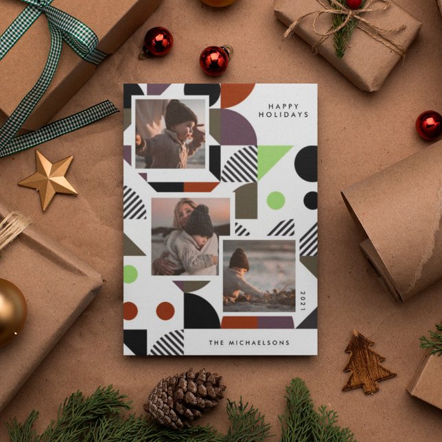 Lägg till foto i LYCKLIG HELGDAG MODERN COLLAGE (Skapare uppladdad)