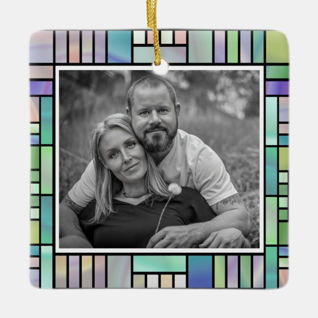 Lägg till foto julgransprydnad keramik (Framsida)