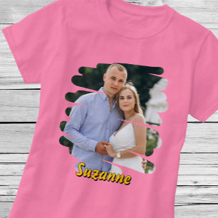 Lägg till foto och Namn. Anpassningsbar Personlig T Shirt