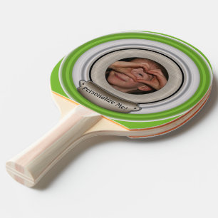 Lägg till foto och välj valfritt Färg Ram Pingisracket
