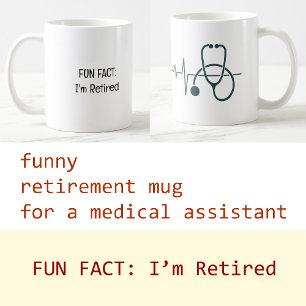 Lägg till foto Roligt faktum Jag är pensionerad sj Kaffemugg