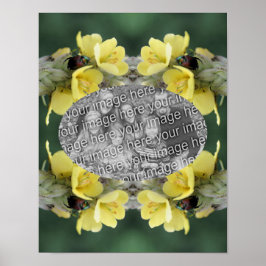 Lägg till foto-skal på Mullein Flower Ram Poster