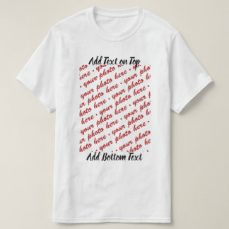 Lägg till foto - specialevenemang t shirt
