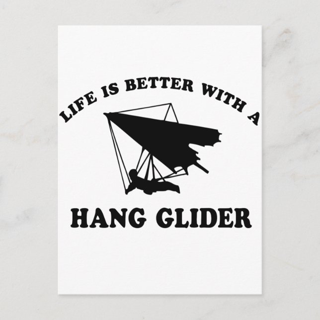 Lägg till Glider-vektordesign Vykort (Framsida)