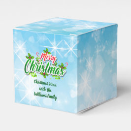 Lägg till God jul blå favoritruta för matchande Na Presentaskar