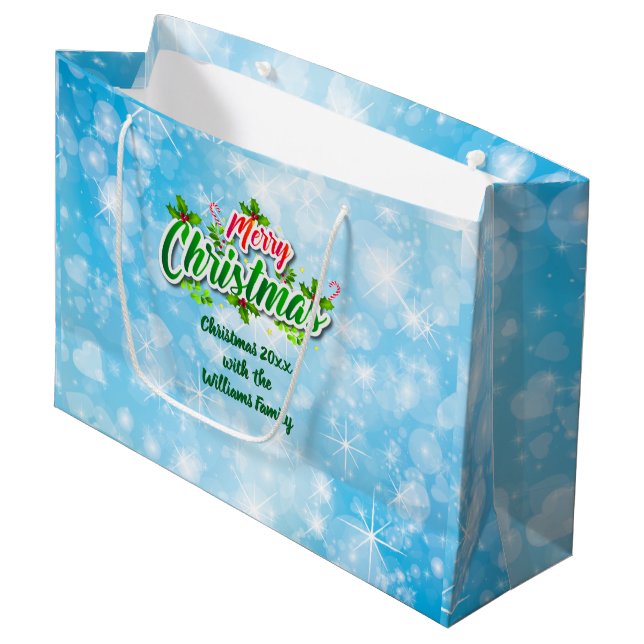 Lägg till God jul-matchande storskalig gåva från N (Framsidan Vinklad)