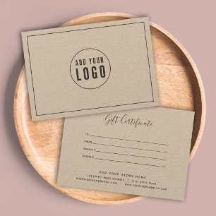 Lägg till Grått-Gräns-Logotyp-certifikat för calli
