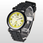 Lägg till gulter för initialer-hjärtan armbandsur<br><div class="desc">Den här fina barnklockan är perfekt för att få en personlig röra! Anpassa den med ditt barns initialer. Det är en roligt och ett praktiskt tillbehör som hjälper små behållor att följa tidsförloppet medan de stannar kvar i snyggten. Färg och söt design gör det till en underbar gåva till födelsedagar,...</div>