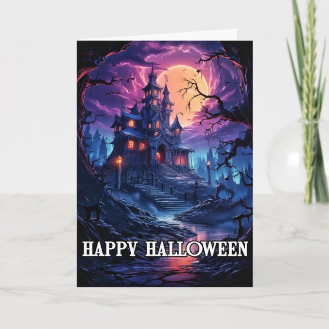 Lägg till Happy halloween Kort (Framsida)