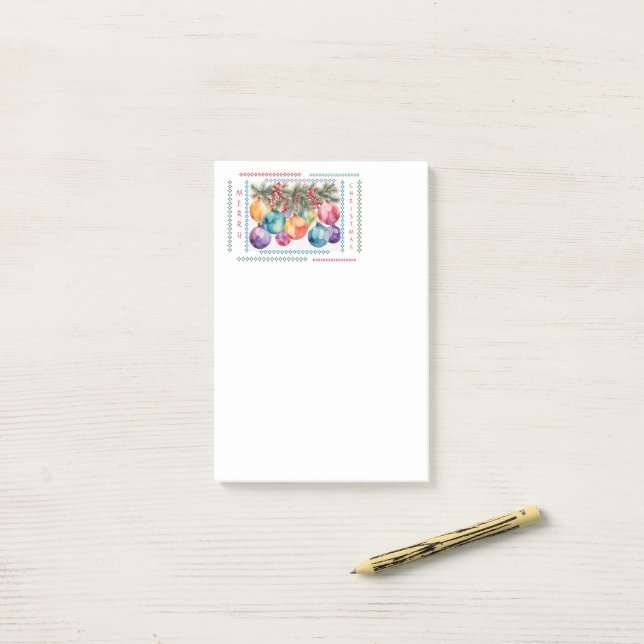 Lägg till hemmakontoanteckningar post-it block (På skrivbordet)